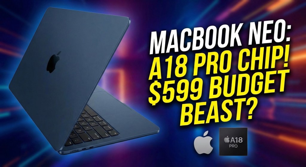 Apple’s $599 MacBook Neo is Official: The A18 Pro Price, Benchmarks and the 8GB Catch